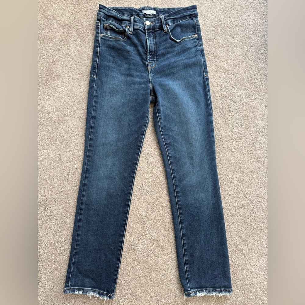 Good American straight leg jeans